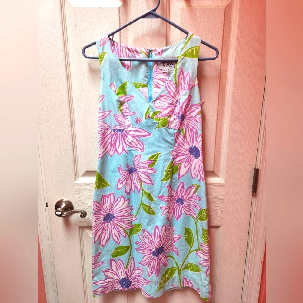 Lilly Pulitzer Shift Dress. White Label